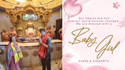 बाबा झाल्यानंतर सिद्धार्थने घेतले बाप्पाचे दर्शन, सिद्धिविनायक मंदिरात लावली आईसोबत हजेरी