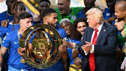 डोनाल्ड ट्रम्पची ‘FIFA Club World Cup’मध्ये एन्ट्री अन् उडाला गोंधळ… पहा VIRAL VIDEO