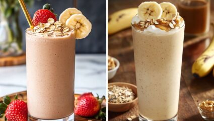 Breakfast Recipe: सकाळच्या नाश्त्यासाठी झटपट बनवा हेल्दी टेस्टी ओट्स स्मूदी, नोट करून घ्या पदार्थ