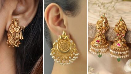 साडी- ड्रेसवर शोभून दिसतील ‘या’ डिझाईनचे सुंदर पारंपरिक कानातले, चारचौघांमध्ये दिसाल आकर्षक