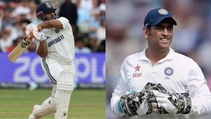 IND vs ENG : इंग्लंडमध्ये ऋषभ पंतची गाडी सुसाट! कॅप्टन कुल धोनीचा केला विक्रम खालसा; असे करणारा बनला पहिला भारतीय खेळाडू