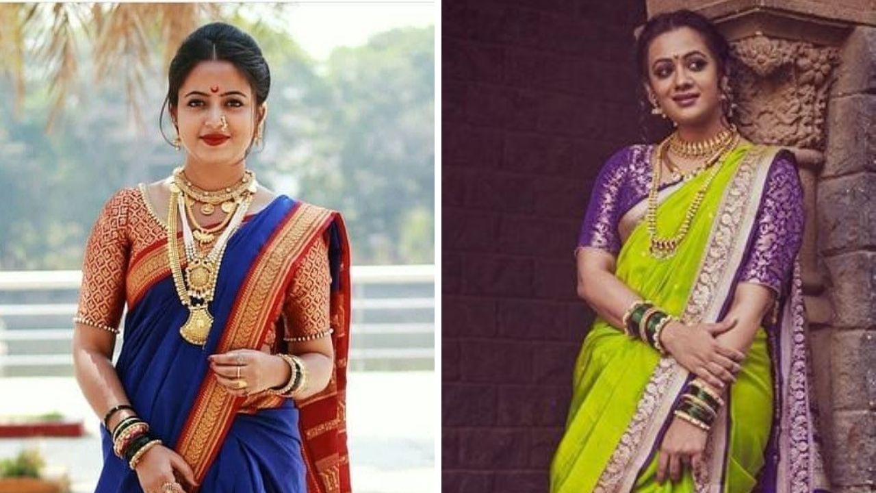 बाजारात कॉटनच्या साड्यांना खूप जास्त मागणी आहे. कारण अजूनही अनेक स्त्रिया दैनंदिन वापरात नऊवारी साडी नेसतात. त्यामुळे तुम्ही खण नऊवारी किंवा ओरिजिनल कॉटनची नऊवारी साडी नेसू शकता. 
