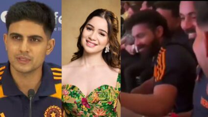 शुभमन गिल शेजारी सारा तेंडुलकर; सर जडेजाने घेतली ‘प्रिन्स’ची फिरकी, युवा कर्णधार लालेलाल; पहा Video