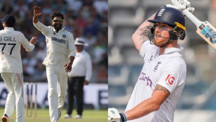 IND vs ENG : इंग्लिश संघाचा डाव ६६९ धावांवर आटोपला! बेन स्टोक्सचे दमदार शतक; भारत ३११ धावांनी पिछाडीवर.