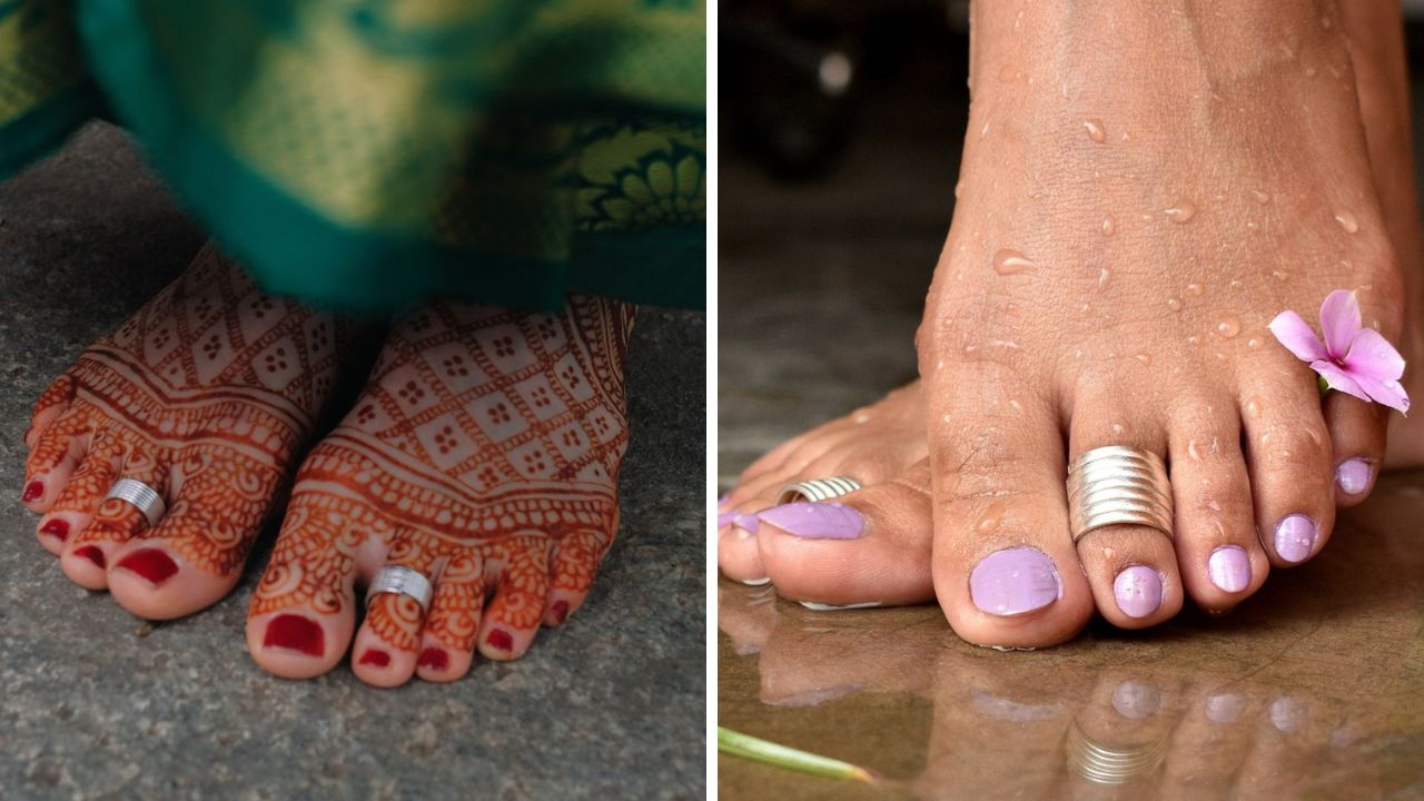 काहींना पारंपरिक दागिन्यांची खूप जास्त आवडत असते. त्यामुळे तुम्ही पाच फेऱ्यांची  पारंपरिक आणि ठसठशीत जोडवी श्रावणात खरेदी करू शकता. 