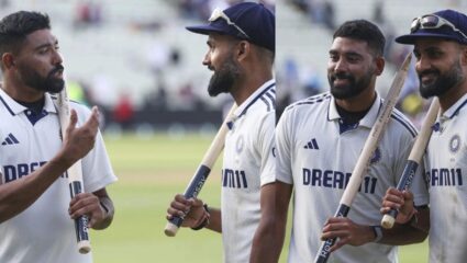 IND VS ENG : ‘दो भाई, दोनो तबाही’, इंग्लंडविरुद्ध कहर करणाऱ्या सिराज-दीपची पोस्ट व्हायरल..