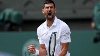 Wimbledon 2025 : Novak Djokovic चा जलवा कायम! डे मिनौरचा पराभव करत गाठली उपांत्यपूर्व फेरी