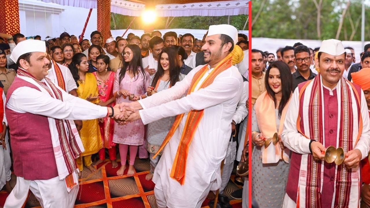 मुख्यमंत्री देवेंद्र फडणवीस यांनी वारी सोहळ्याचा आनंद घेत फुगडी आणि फेर धरला. चिमुकल्या वारकऱ्यांसोबत क्षण घालवले. 