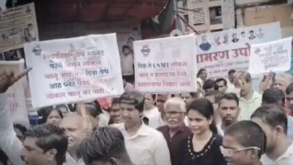 Thane News : दिवा ते सीएएमटी लोकल सुरु करा अन्यथा रेल रोको करु, दिवा नागरिकांचा इशारा