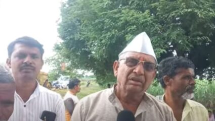 Latur News : शेतकऱ्यांचा फडणवीसांवर हल्लाबोल, शक्तीपीठ महामार्ग मोजणीला कडाडून विरोध