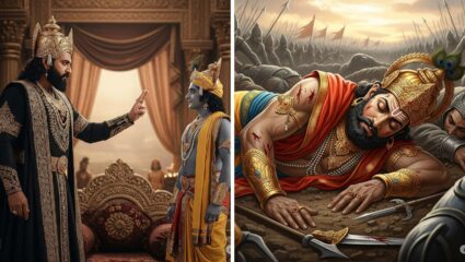 Mahabharat Katha: शेवटचा श्वास घेताना दुर्योधनाने श्रीकृष्णाला का दाखवली 3 बोटं? द्वारकाधिशाने काय केले