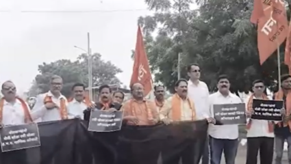 कृषिमंत्री माणिकराव कोकाटे यांच्या विरोधात शिवसेना आक्रमक