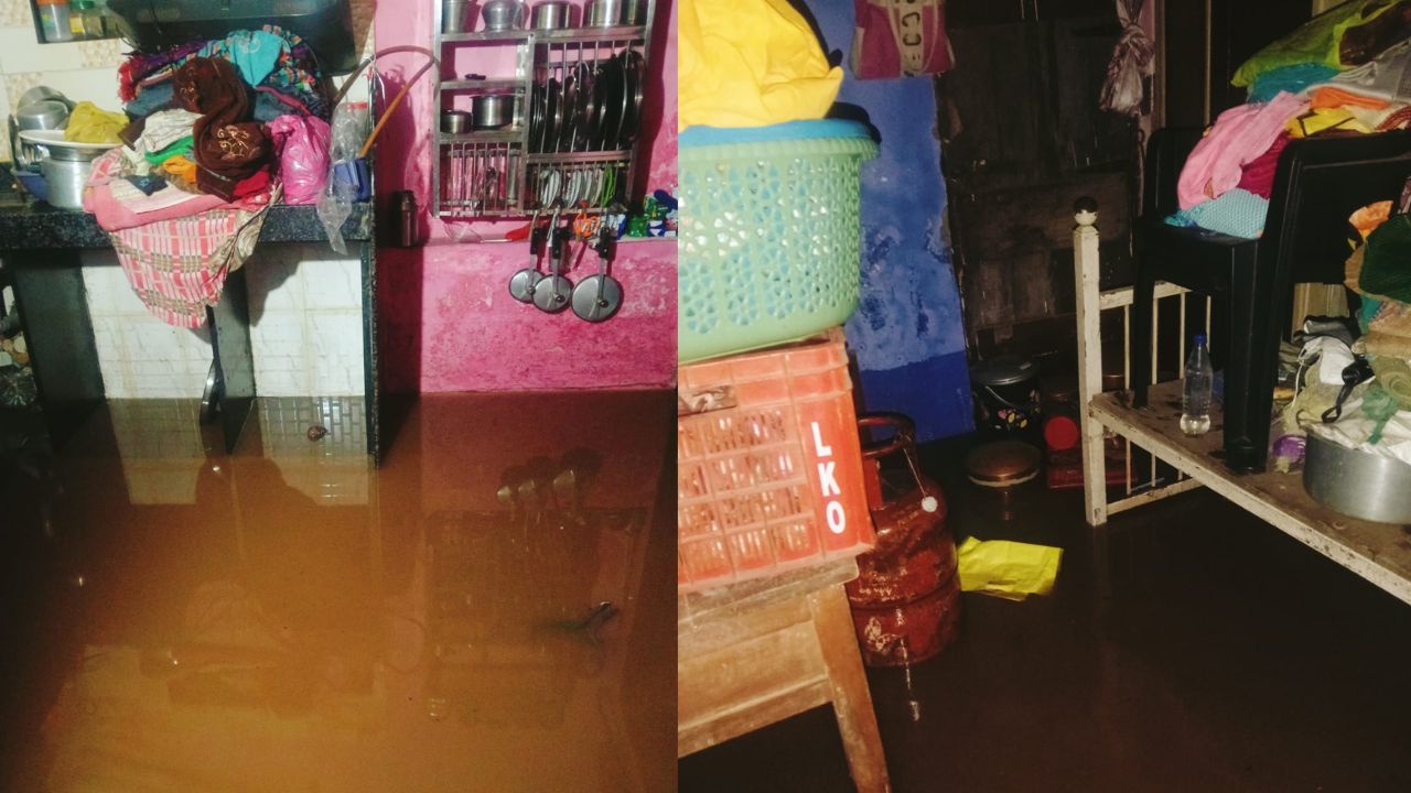 Karjat News Unauthorized Farmhouses Cause Unnecessary Trouble To Locals Flood Water Enters Residents Homes Due To Lack Of Drainage