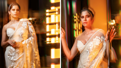 क्या अदा क्या जलवे तेरे…ट्रान्सपरंट साडी, बॅकलेस ब्लाऊज; सई अगं वेडंच व्हायचं बाकी आहे!