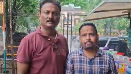 Navi Mumbai : सानपाडा-रस्त्याचे डांबरीकरण आठवड्यातच उखडले, मनसे करणार पाठपुरावा ‪