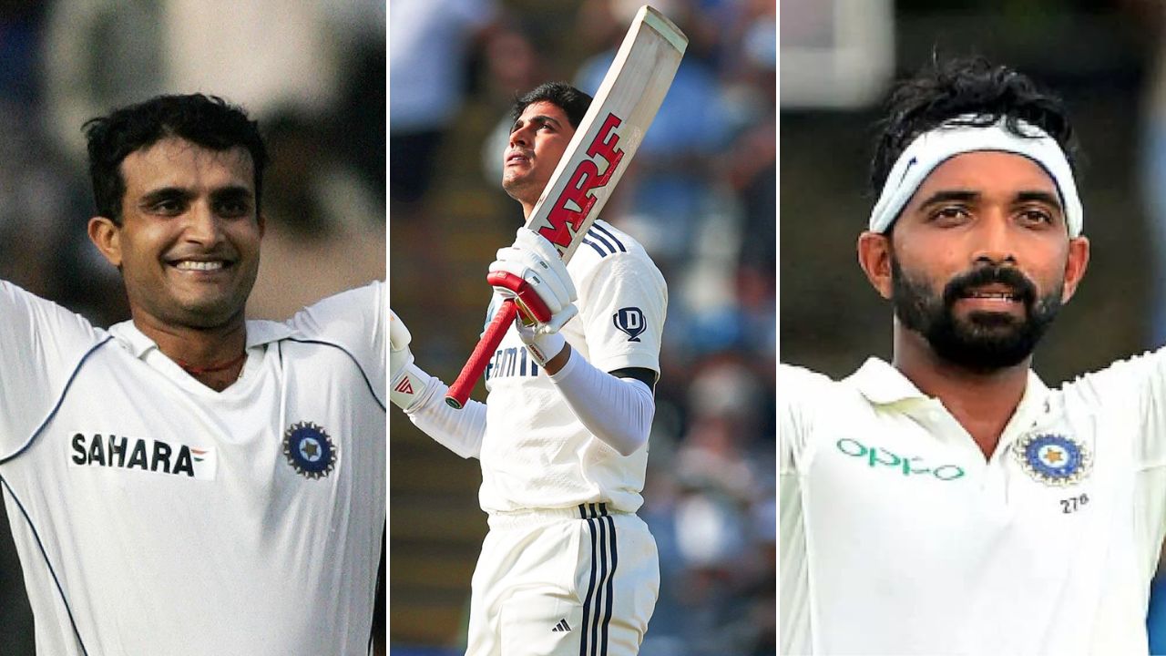परदेशामध्ये जाऊन शतक झळकावणारे कर्णधार. फोटो सौजन्य - X (BCCI)