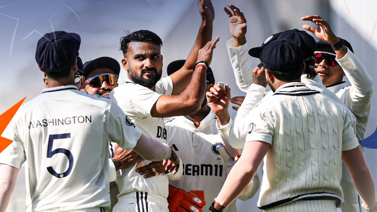 IND vs ENG 2nd Test च्या दुसऱ्या दिनी भारतीय संघाचा दबदबा! कॅप्टनने ठोकले शतक, आकाशदीपने केली गोलंदाजीने जादू फोटो सौजन्य - BCCI