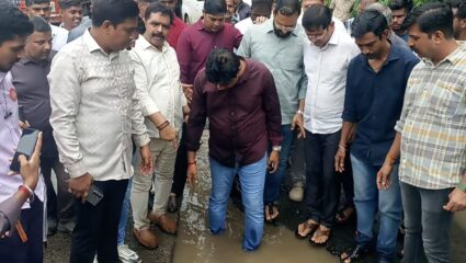 घोडबंदर रोड ठरतोय यमाचा मार्ग ! गेल्या 6 महिन्यात १९ जणांनी गमावला जीव, खड्ड्यांच्या प्रश्नावर मनसे आक्रमक