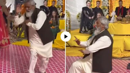 ‘काकांनी तर ऐश्वर्या रायला टक्कर दिली’ ; कजरारे गाण्यावर जबरदस्त डान्स; VIDEO पाहून नेटकरी म्हणाले…
