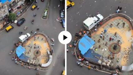 अखेर तो क्षण आलाच! मुंबईची ओळख कायमची पुसली जाणार… कबुतरखान्याचा शेवटचा Video Viral