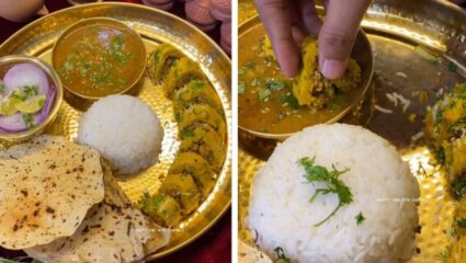 महाराष्ट्राचा फेमस अन् पारंपरिक पदार्थ ‘मासवडी’ कधी खाल्ला आहे का? श्रावणात घरी बनवाच हा व्हेज पदार्थ