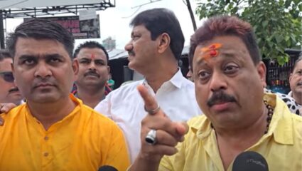 Mumbai : खड्ड्यांच्या विरोधात राजकीय आक्रमकता; सहा तारखेपर्यंत खड्डे बुजवा, अन्यथा ‘मीरा-भाईंदर बंद’