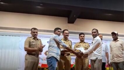 Bhiwandi : धामणकर नाका मंडळाचे यश, पोलिसांनी दिला सार्वजनिक गौरव