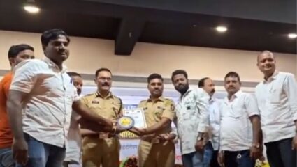 Bhiwandi :धामणकर नाका मंडळाचे यश, पोलिसांनी दिला सार्वजनिक गौरव