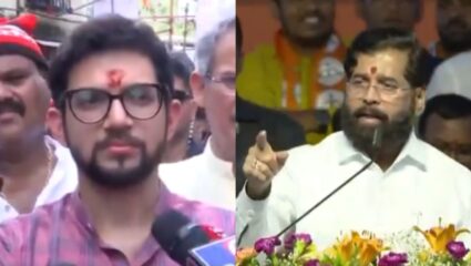 Aaditya Thackeray on Eknath Shinde: “शिंदेंनी महाराष्ट्राला लुटले!”- रस्त्यांवरील खड्ड्यांवरून आदित्य ठाकरेंचा हल्लाबोल