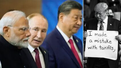 डॉलर कोपऱ्यात रडणार? डोनाल्ड ट्रम्पच्या टॅरिफविरुद्ध ‘BRICS’ बनले भक्कम भिंत; ‘India-China-Russia’ ची नवी जुगलबंदी