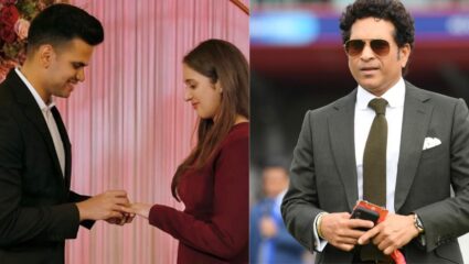 Arjun-Sania Engagement : ‘हो, तो साखरपुडा झालाय’, अखेर सचिन तेंडुलकरने दिला अर्जुन-सानियाच्या नात्याला दुजोरा.. 
