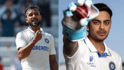 Duleep Trophy 2025 : पूर्व विभागाला झटका! कर्णधार इशान किशनसह आकाश दीप स्पर्धेबाहेर; ईश्वरनकडे संघाची धुरा