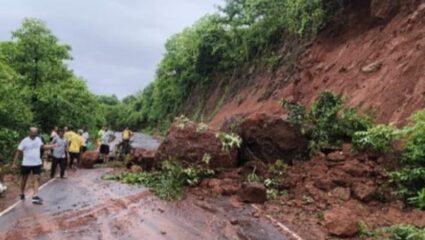 देशातील अनेक राज्यांत पावसाचा तडाखा; सात राज्यांत अलर्ट जारी, उत्तराखंडमध्ये कोसळली दरड