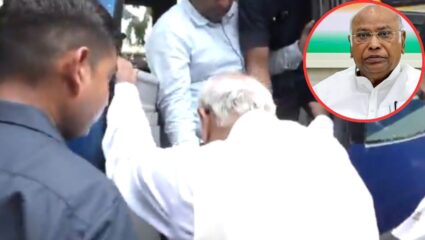 Mallikarjun Kharge : विरोधकांचे आंदोलन चिघळळे! दिल्ली पोलिसांनी कॉंग्रेस अध्यक्ष मल्लिकार्जुन खरगे यांना घेतले ताब्यात
