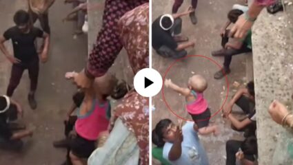 थट्टा लावलीय का? आईने बाळाला चेंडूसारखे दिलं फेकून अन्…; काळजाचा ठोका चुकवणारा VIDEO VIRAL
