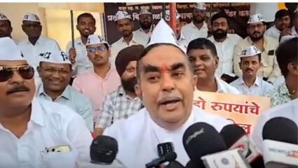 NASHIK :नाशिकमध्ये ठेकेदारांचा महाआंदोलन, मनसेचा जाहीर पाठिंबा