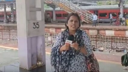 Thane : ठाणे ते CSMT सर्व ट्रेन रद्द, प्रवाशांची फलाटावर गर्दी