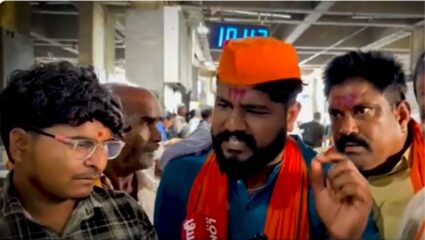 Navi Mumbai : वाशी स्टेशनवर मराठा बांधवांचा जल्लोष, उत्साहात मुंबईकडे रवाना