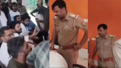 Viral Video: पोलीस आहे की कोण? बजरंग दलाच्या कार्यकर्त्यांना दरडावत म्हणाला; “मला नोकरीची पर्वा नाही, २ मिनिटांत…”