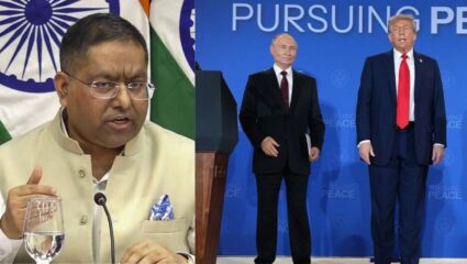 Trump-Putin Meeting: ट्रम्प-पुतिन यांच्या अ‍लास्कातील भेटीवर भारताची प्रतिक्रिया; ‘शांततेच्या प्रयत्नांचे कौतुक’