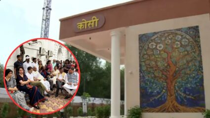 विरोधी खासदार रस्त्यावर तर सत्ताधारी खासदारांना मिळालं दिल्लीत नवंकोरं घर; PM मोदींनी केलं उद्घाटन
