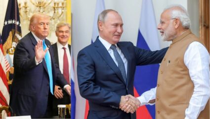 Russia On Trump : ‘हा रशियासाठी धोका’ ; ट्रम्प यांच्या टॅरिफ धमकीवर पुतिन यांचा इशारा