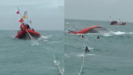 Raigad Boat Accident : मोठी बातमी! रायगड समुद्रात मासेमारी बोट बुडाली, बचाव कार्य सुरु