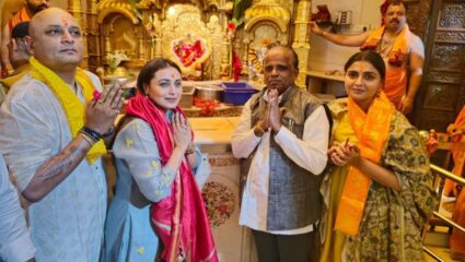 राष्ट्रीय पुरस्कार मिळाल्यानंतर राणी मुखर्जीने घेतले बाप्पाचे दर्शन, सिद्धिविनायक मंदिरातील फोटो व्हायरल