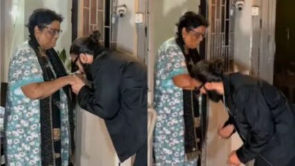 आधी पायाला केला स्पर्श अन् घेतला आशीर्वाद, नंतर आदराने…; रणवीरचा वृद्ध महिलेसोबतचा खास Video पाहाच!
