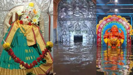 महाराष्ट्रातील नद्यांना आला महापूर; कृष्णामाई, नृसिंहवाडीसह अनेक देवदेवतांच्या चरणांना झाला अभिषेक