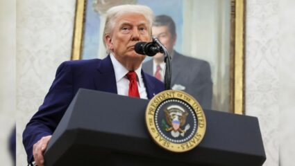 ‘भारत-पाकिस्तानसह पाच युद्धे आम्ही थांबवली…’ ट्रम्प यांनी पुन्हा मारली बढाई; आता टॅरिफवर ‘हे’ धक्कादायक विधान