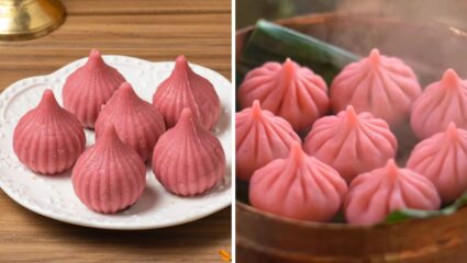 गणपती बाप्पाच्या प्रसादासाठी घरी बनवा गुलाबी उकडीचे मोदक, नोट करून घ्या मऊ मोदक करण्याच्या सोप्या टिप्स