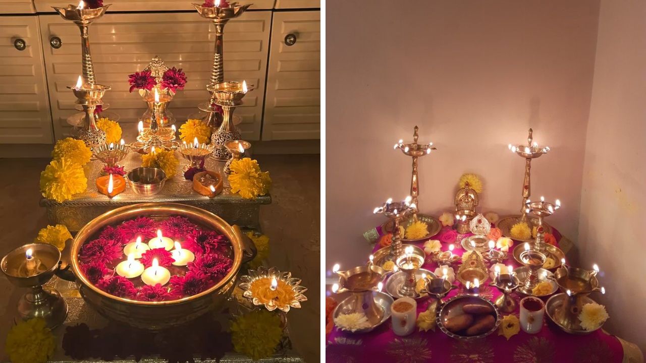 प्रत्येकाच्या घरात दिवे उपलब्ध असतात. बऱ्याचदा शिल्लक राहिलेले दिवे फेकून दिले जातात. मात्र असे न करता सुंदर दिव्यांचे डेकोरेशन करून तुम्ही मंगळागौरीची पूजा मांडल्यास सगळेच तुमचे कौतुक करतील. 