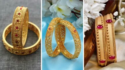 गणपती सणाला हातामध्ये घाला ‘या’ डिझाईनच्या राजेशाही बांगड्या, पारंपरिक दागिने दिसतील सुंदर